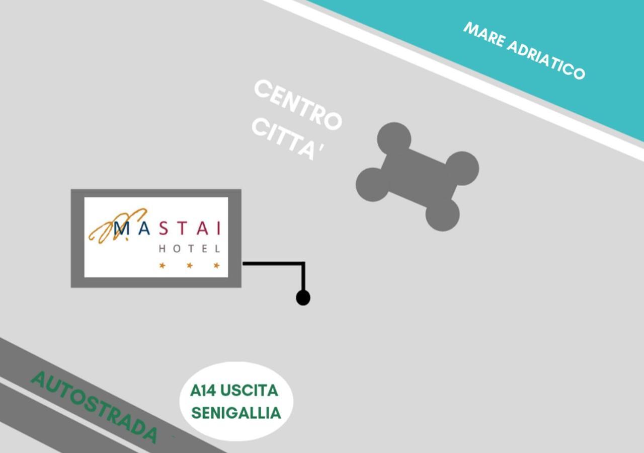 Hotel Mastai Senigallia Exteriör bild